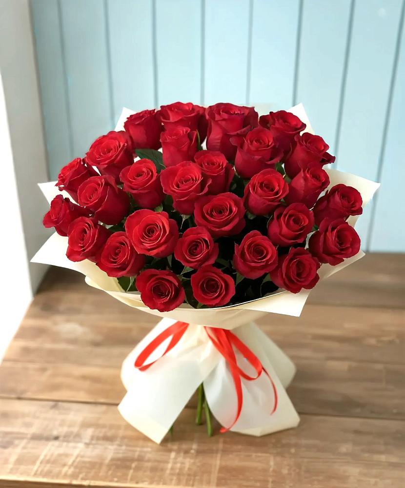 Букет 29 Красных роз в Курждипскую