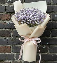 Букет цветов из:  Гипсофила в Курждипскую