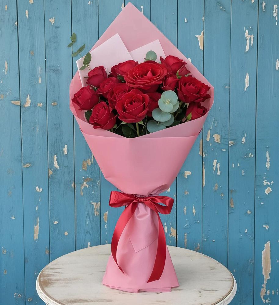 Букет цветов из: Розы в Курждипскую