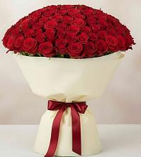 Букет 101 Красная роза Милано в Курждипскую