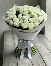 Букет 35 Белых роз #REPLACE_PRED# Курждипскую
