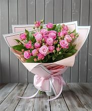Букет Розовый кустик #REPLACE_PRED# Курждипскую