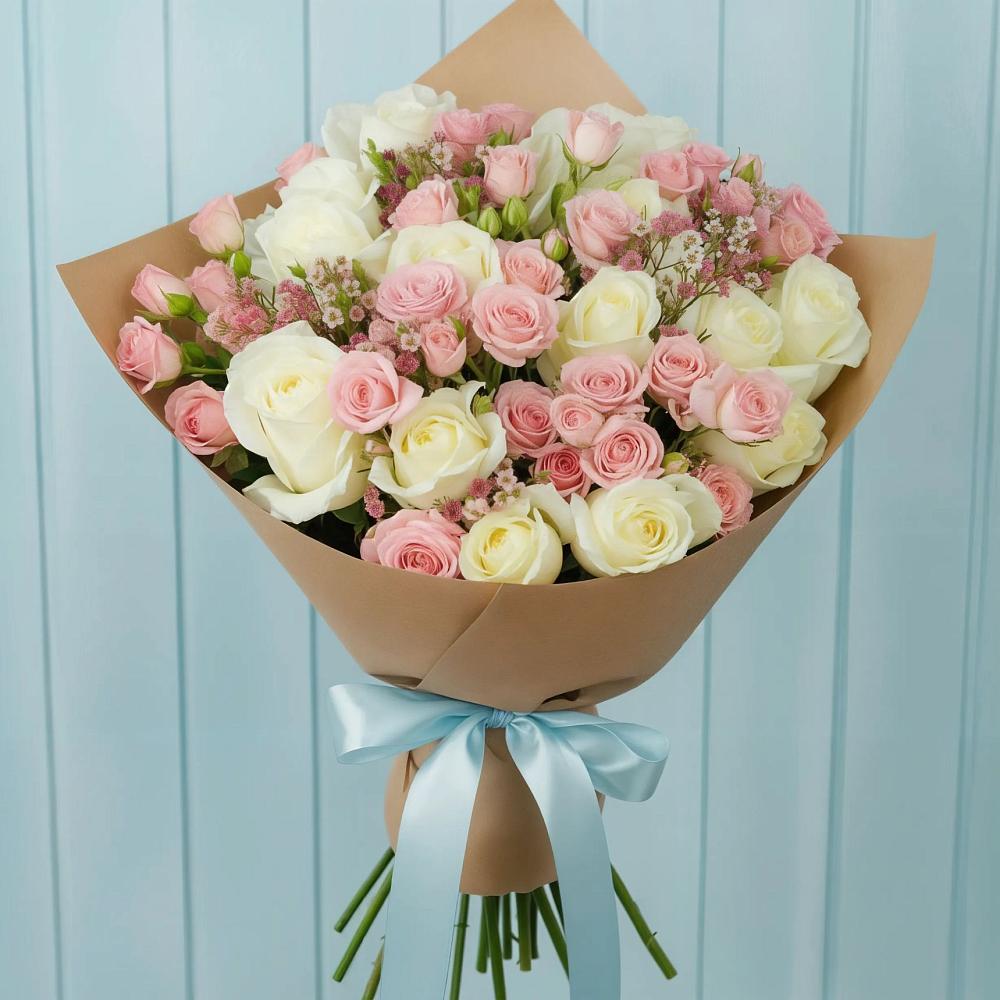 Букет цветов из: Розы в Курждипскую