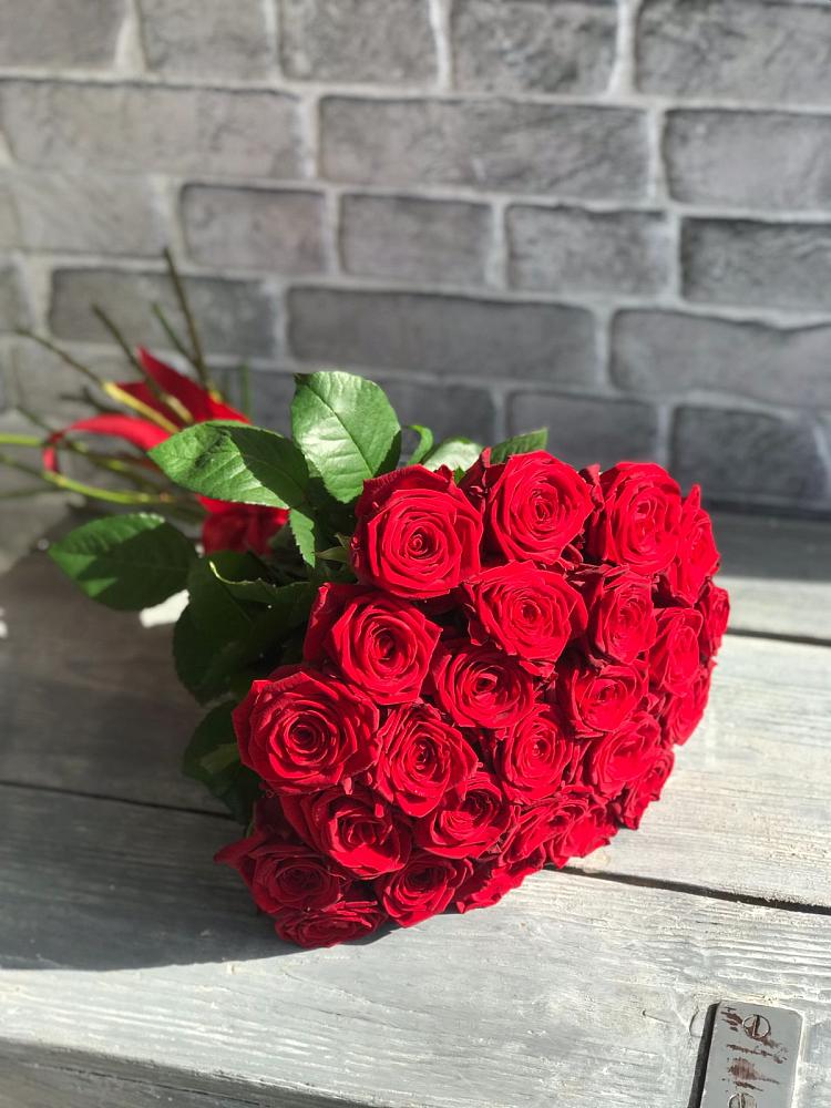 Букет Красные розы Фридом в Курждипскую