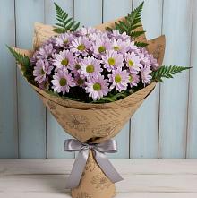 Букет цветов из:  Хризантемы #REPLACE_PRED# Курждипскую