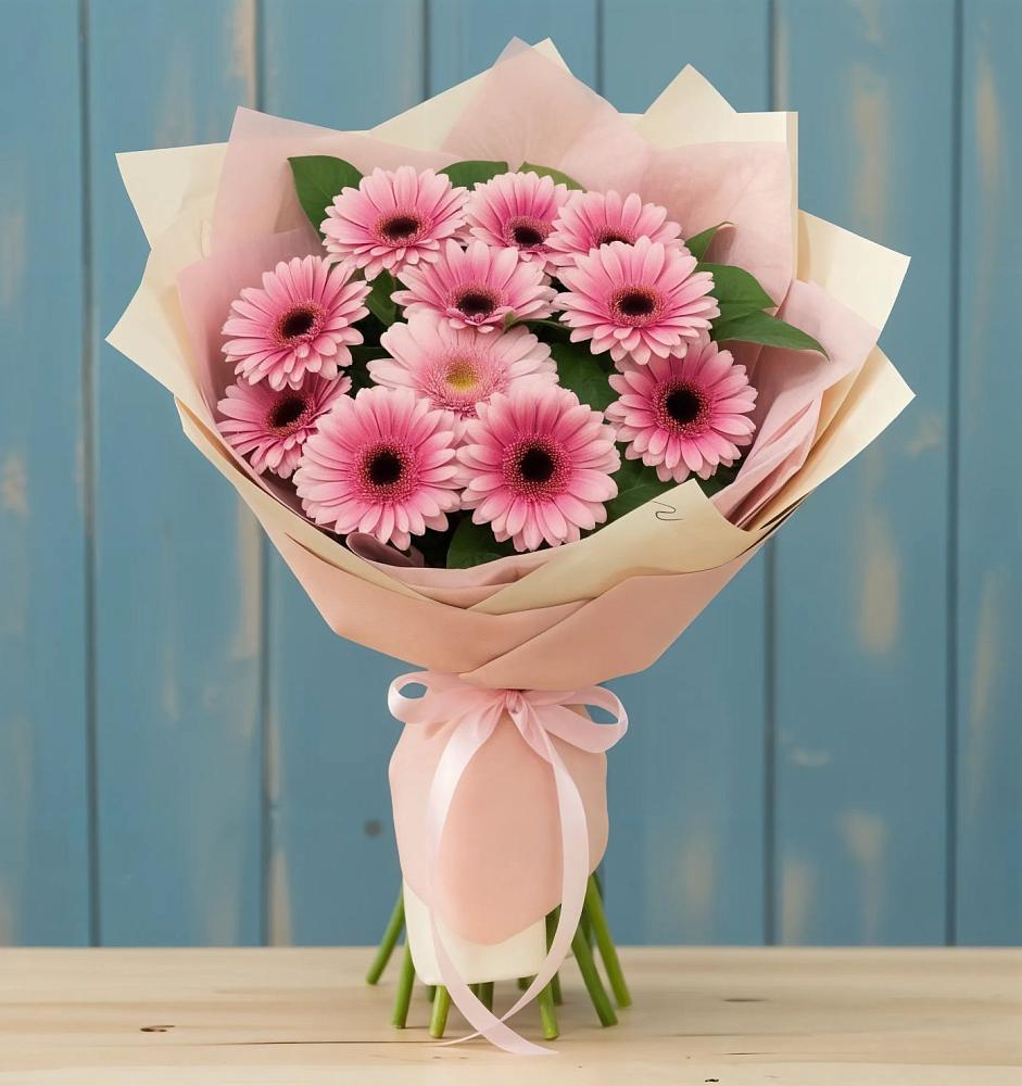 Букет цветов из: Герберы в Курждипскую