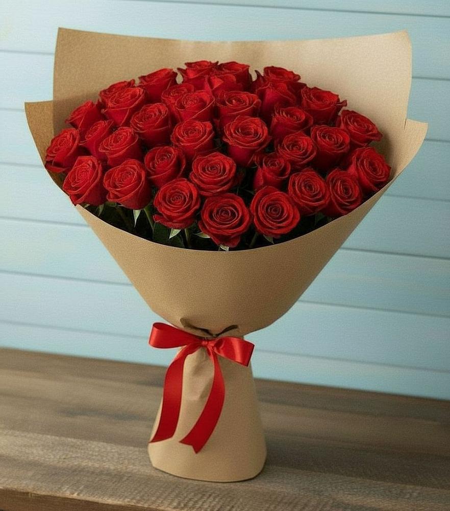 Букет Красные розы Милано в Курждипскую