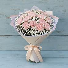Букет цветов из:  Гвоздики в Курждипскую