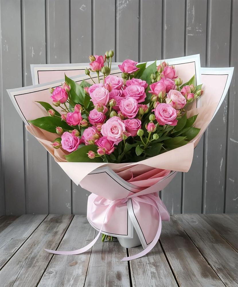 Букет Розовый кустик в Курждипскую