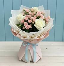 Букет цветов из:  Розы в Курждипскую