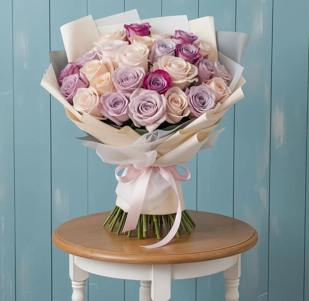 Букет цветов из: Розы в Курждипскую