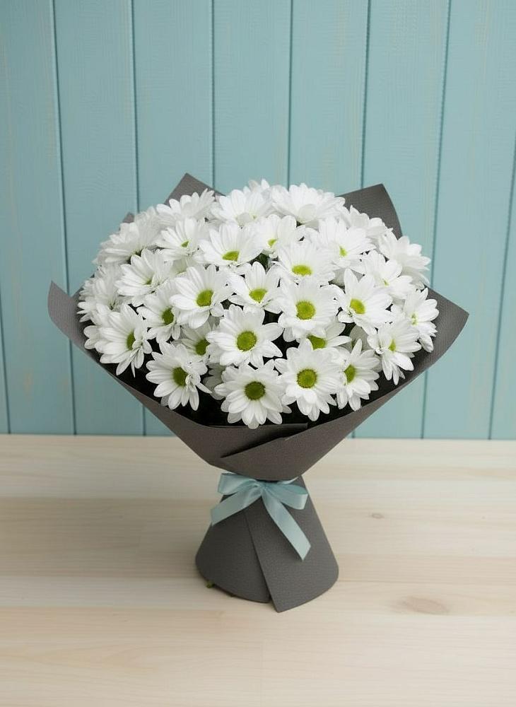 Букет цветов из: Хризантемы в Курждипскую