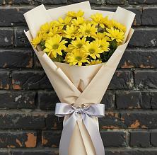 Букет цветов из:  Хризантемы в Курждипскую