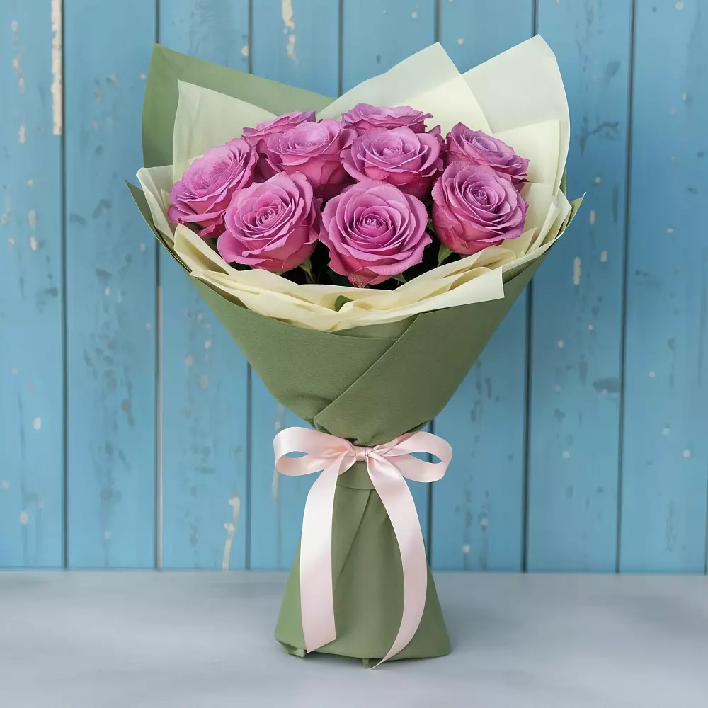 Букет Розы Фёрст Леди в Курждипскую