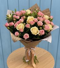 Букет цветов из:  Розы #REPLACE_PRED# Курждипскую