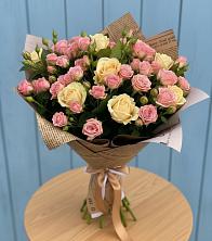Букет цветов из:  Розы в Курждипскую