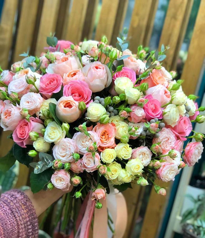 Букет цветов из: Розы в Курждипскую