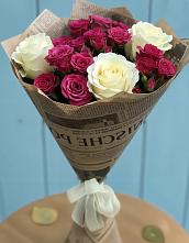 Букет цветов из:  Розы #REPLACE_PRED# Курждипскую