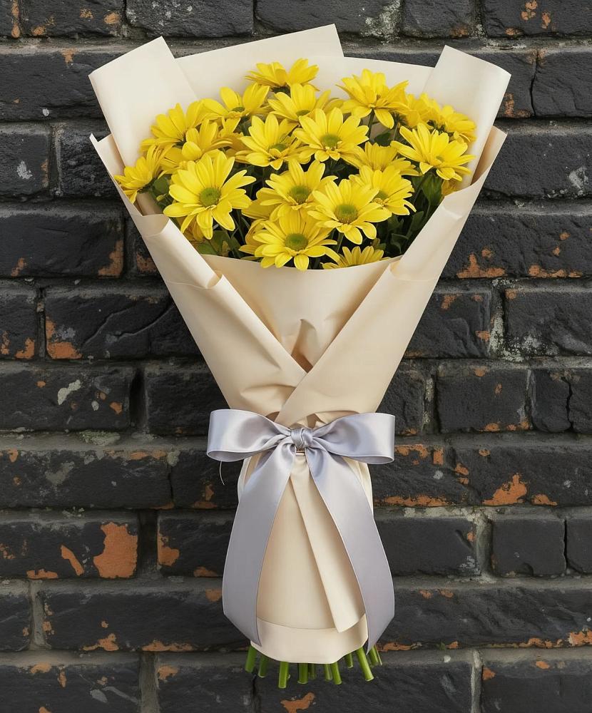Букет цветов из: Хризантемы в Курждипскую