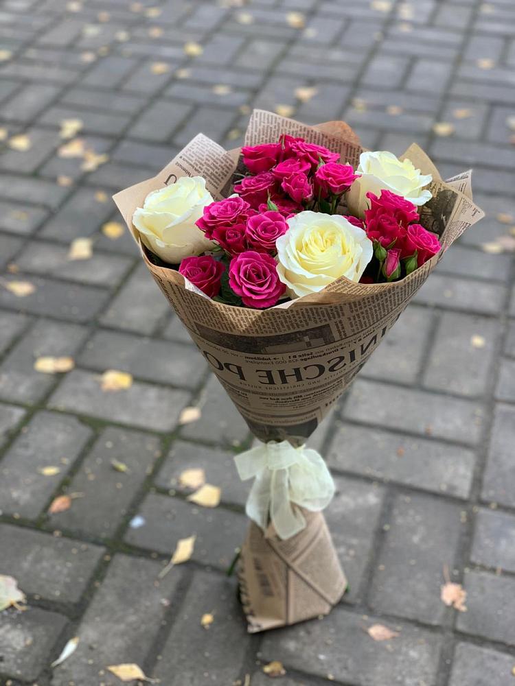 Букет цветов из: Розы в Курждипскую