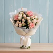 Букет цветов из:  Розы #REPLACE_PRED# Курждипскую