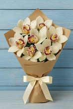 Букет цветов из:  Орхидеи и Розы в Курждипскую